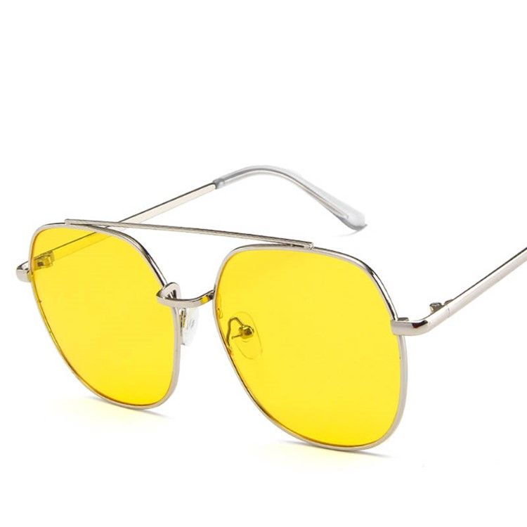 Mode-sonnenbrille In Wickelfarbe Für Damen