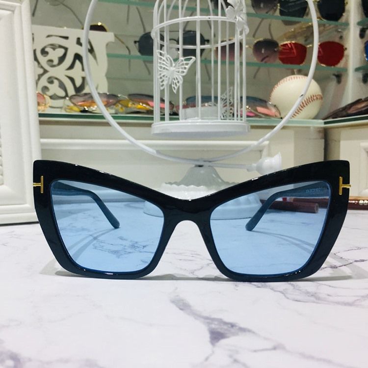 Modne Damskie Okulary Przeciwsłoneczne Cat Eye