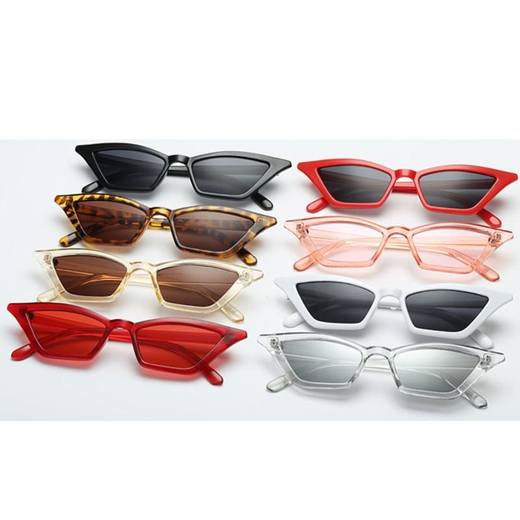 Polycarbonat Katzenaugen-sonnenbrille Für Damen