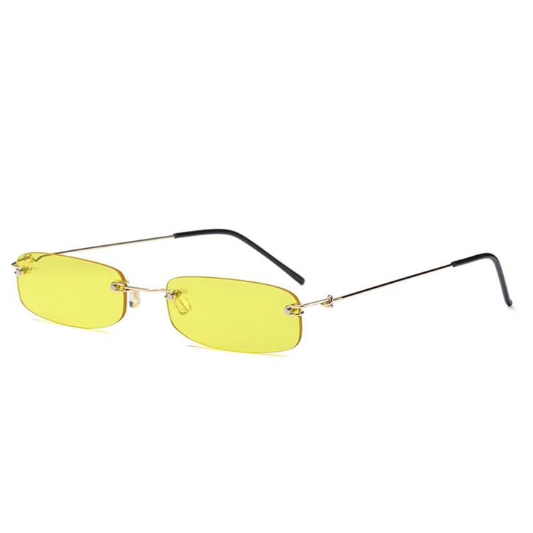 Randlose Anti-uv-sonnenbrille Für Damen