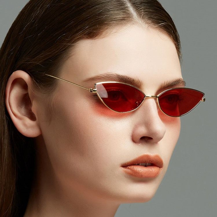 Resin Katzenaugen-sonnenbrille Für Damen