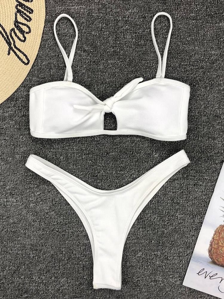 Damskie Stroje Kąpielowe Tankini Set Beach Look