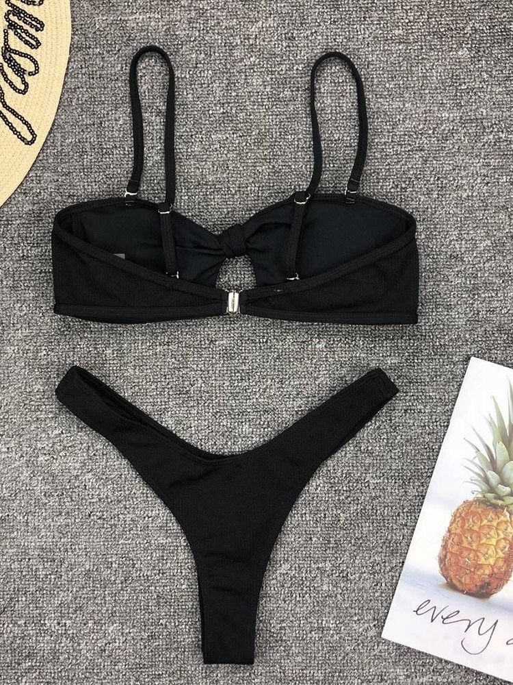 Damskie Stroje Kąpielowe Tankini Set Beach Look