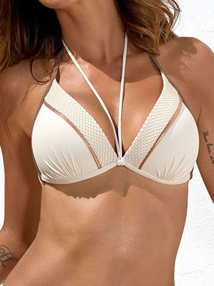 Sexy Plain Bikini Set Damskie Stroje Kąpielowe