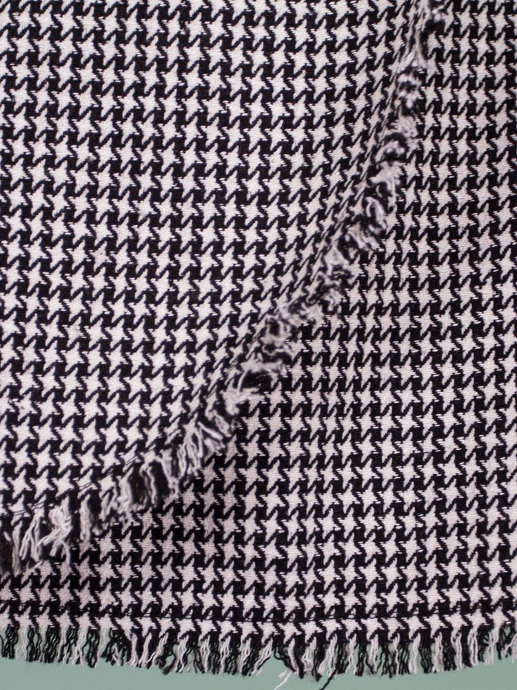 Do Kolan Houndstooth Tassel Patchwork Spódnica Damska