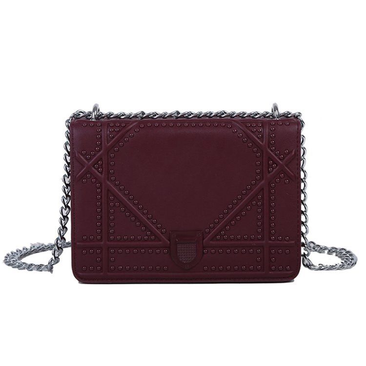 Nić Pu Torby Crossbody Z Klapką Geometryczną