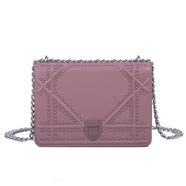 Nić Pu Torby Crossbody Z Klapką Geometryczną