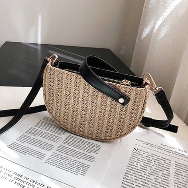 Torby Crossbody W Stylu Słomkowym