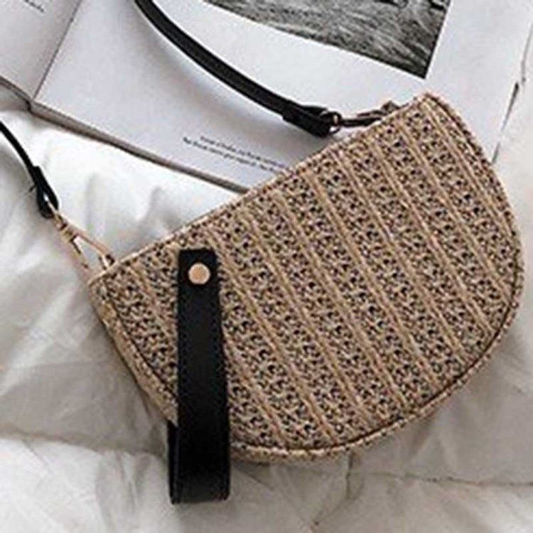 Torby Crossbody W Stylu Słomkowym