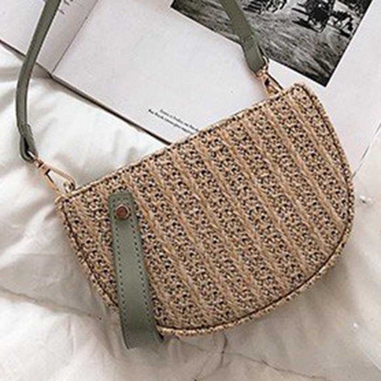 Torby Crossbody W Stylu Słomkowym