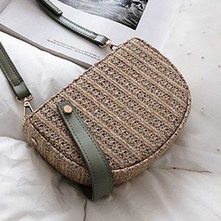 Torby Crossbody W Stylu Słomkowym