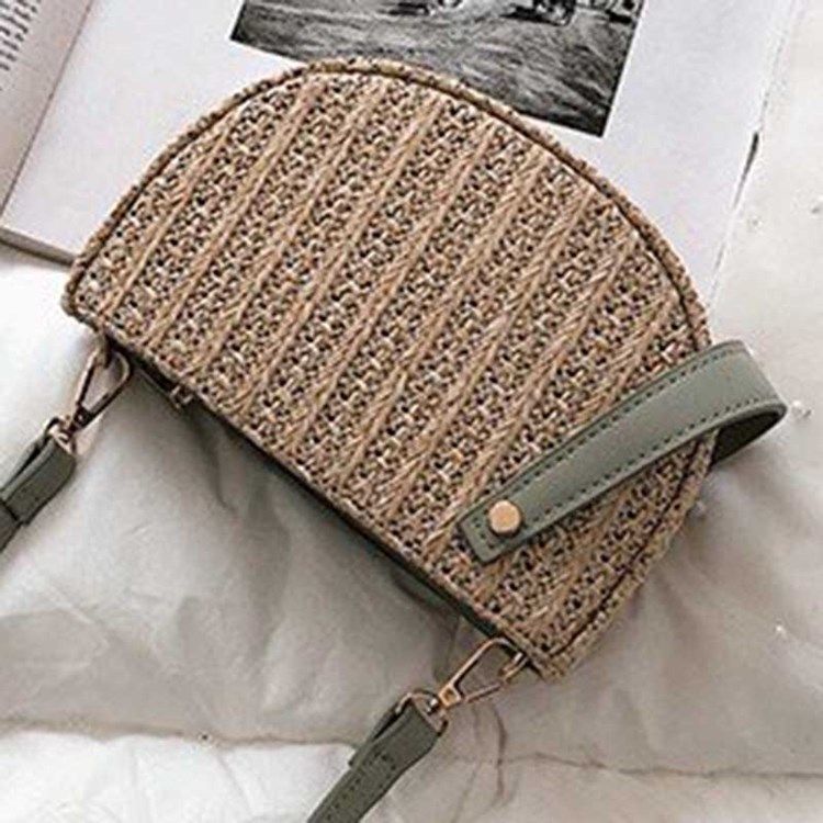 Torby Crossbody W Stylu Słomkowym