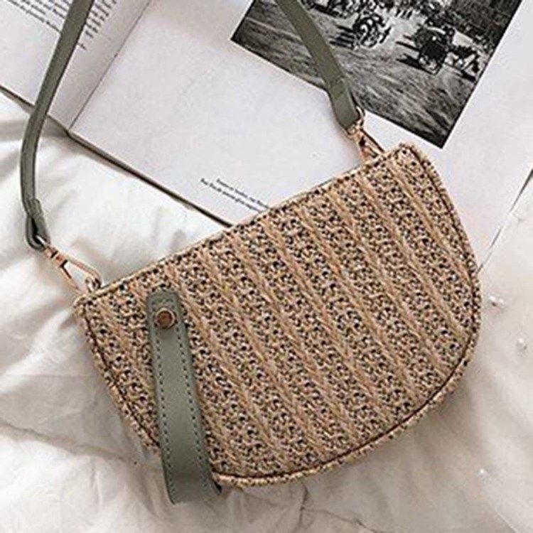 Torby Crossbody W Stylu Słomkowym