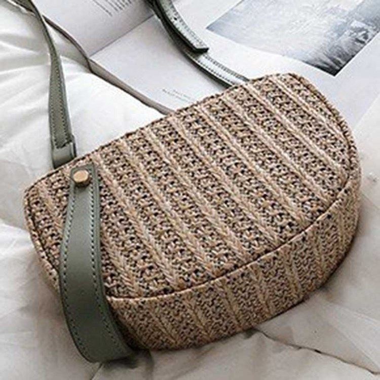 Torby Crossbody W Stylu Słomkowym