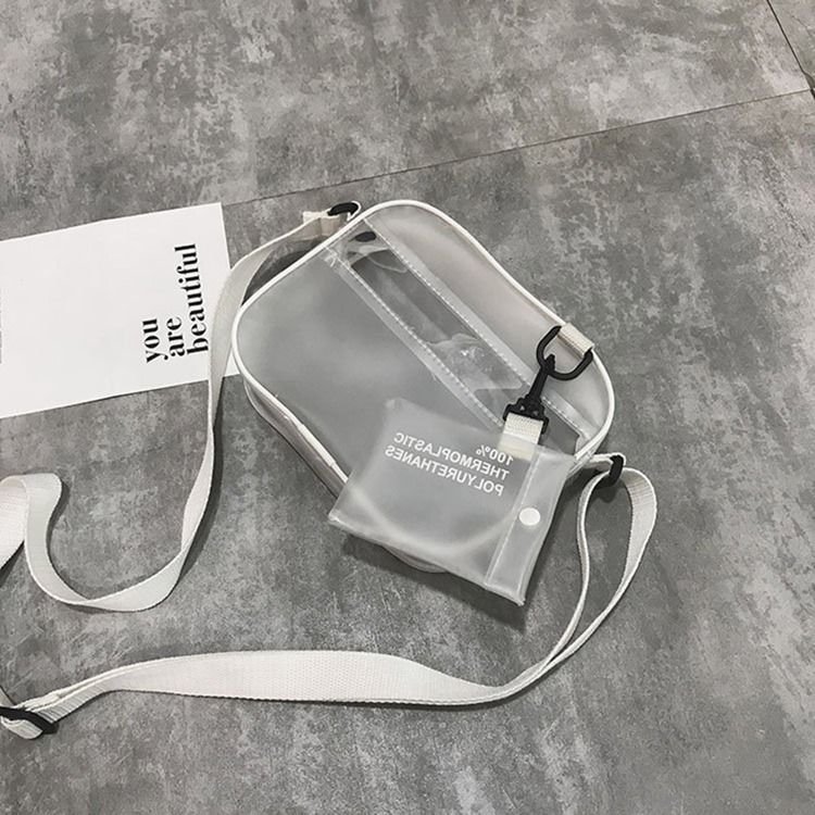 Torby Crossbody Z Klapką Z Gładkiego Pvc