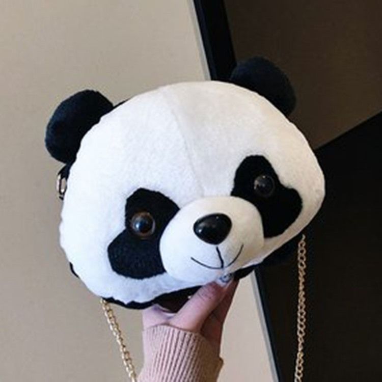 Torby Crossbody Z Łańcuchem Poliestrowym Panda