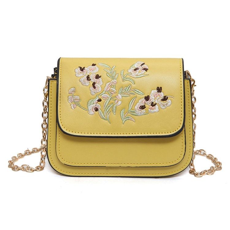 Wielowarstwowa Torba Crossbody Z Haftem Na Wszystkie Mecze