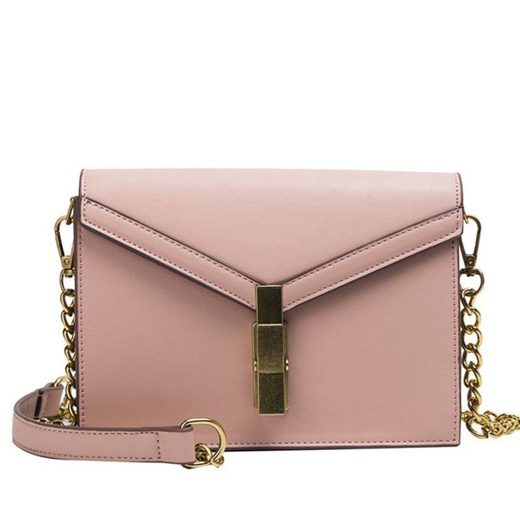 Zwykły Pu Wątek Kopertowy Torba Crossbody