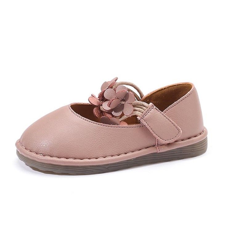 Zwykły Okrągły Toe Spadek Baby Princess Buty