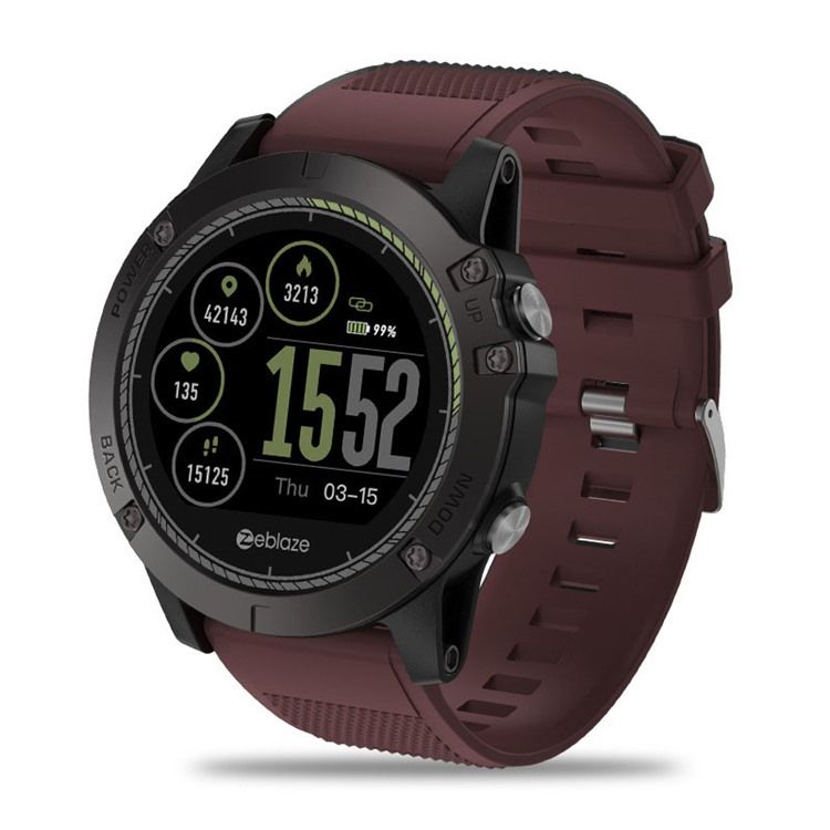 Herrenmode High Tech Runde Smartwatch