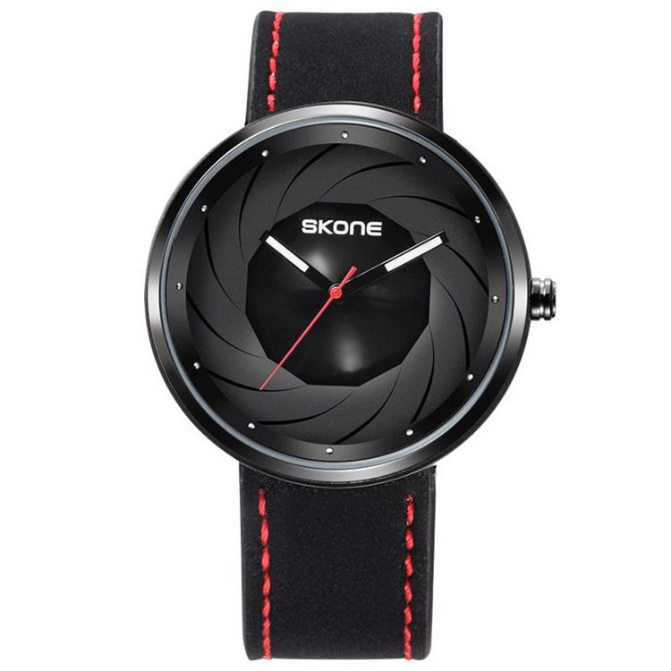 Jyy Creative Pu Watch Strap Wodoodporny Męski Zegarek