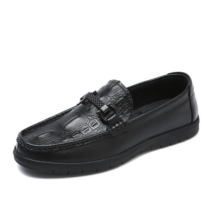 Pu Slip-on Low-cut Górne Męskie Buty Na Co Dzień