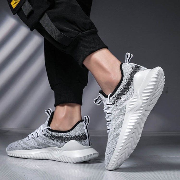 Flyknit Low-cut Górne Sznurowane Męskie Trampki